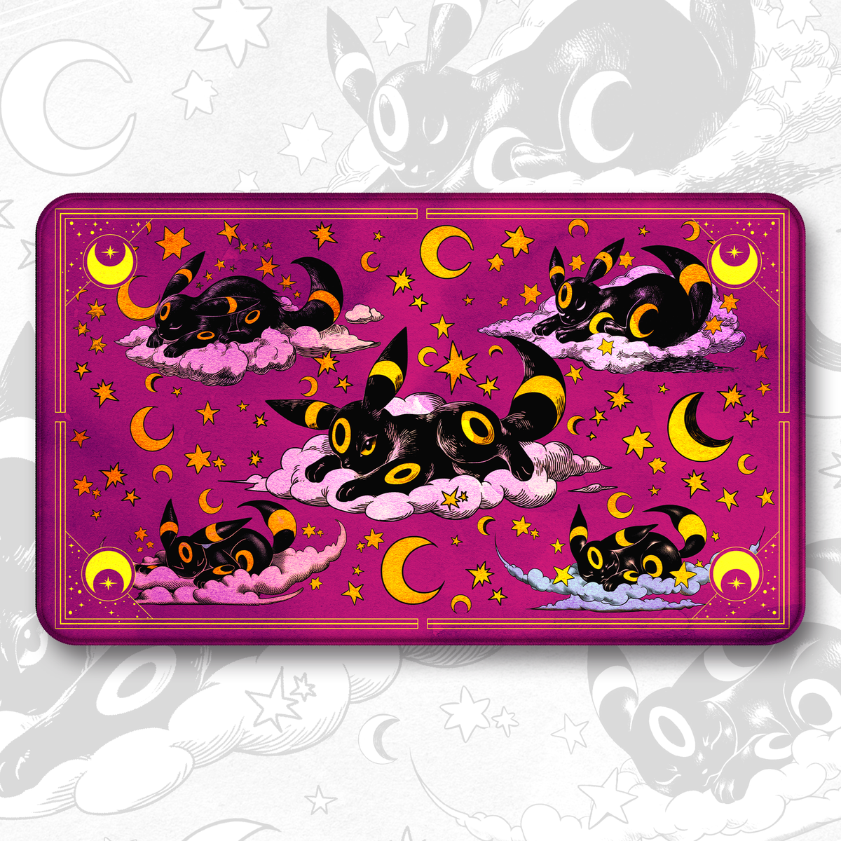 Playmat Purple Umbreon