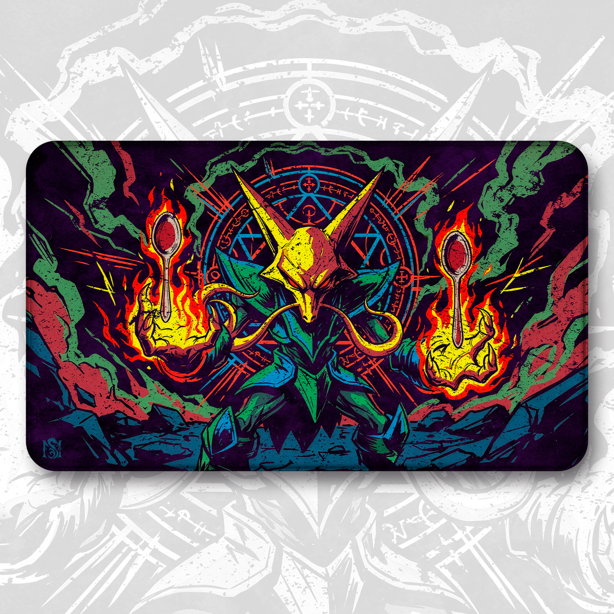 Playmat Alakazam Symbol