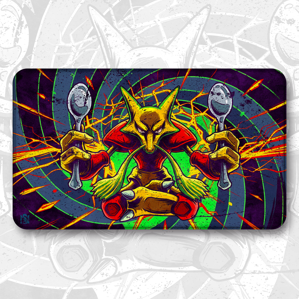 Playmat Alakazam Spiral