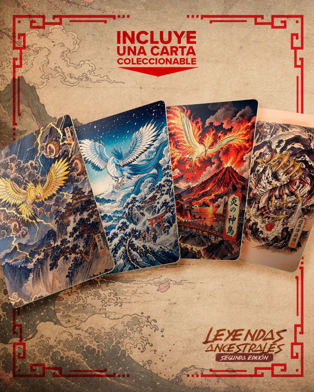 Carta coleccionable Leyendas Ancestrales
