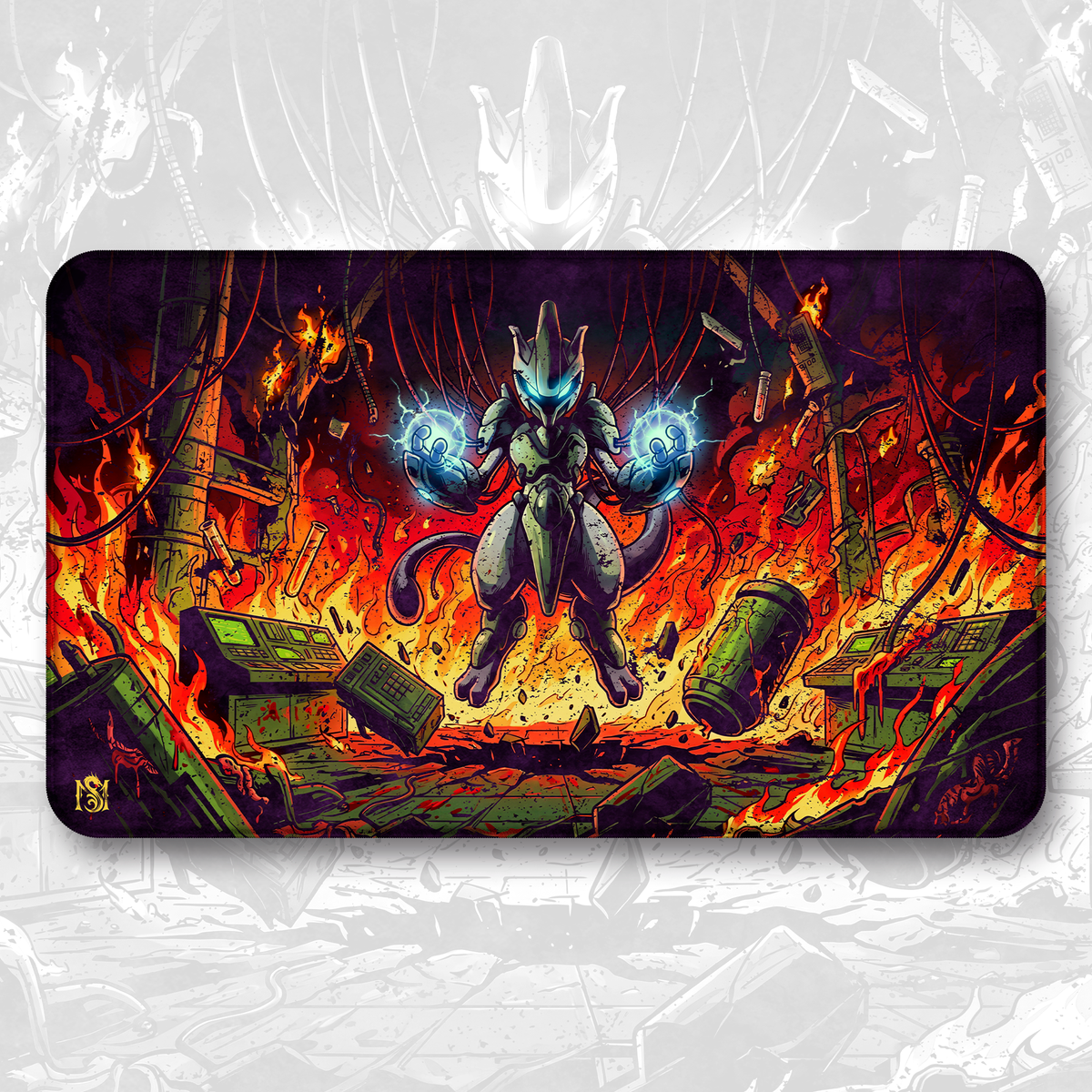 Playmat Armored Mewtwo