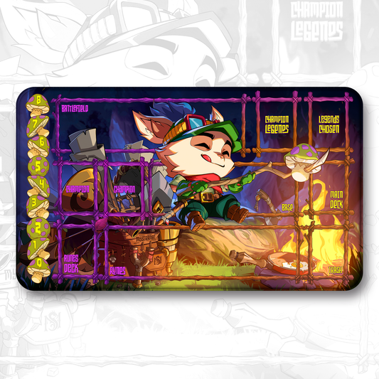 Playmat Riftbound Teemo