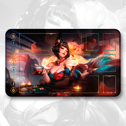 Playmat Riftbound Ahri  Espiritual Nocturnia