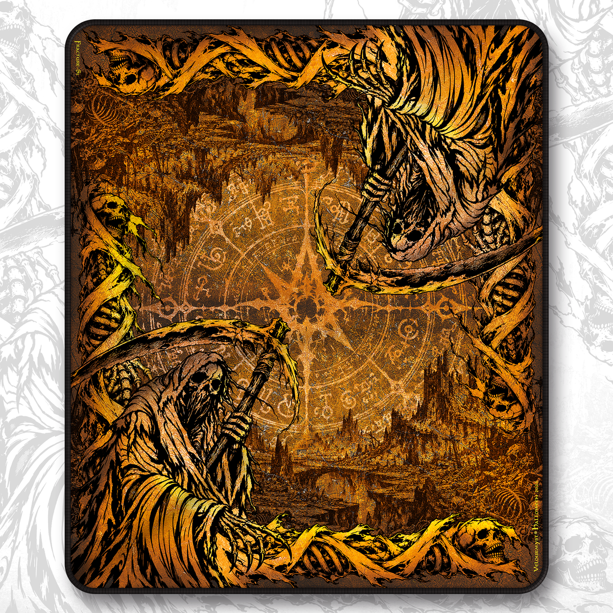 Velourmyst Halloween Reapers 2026 versión Ámbar, textura Fracture S1