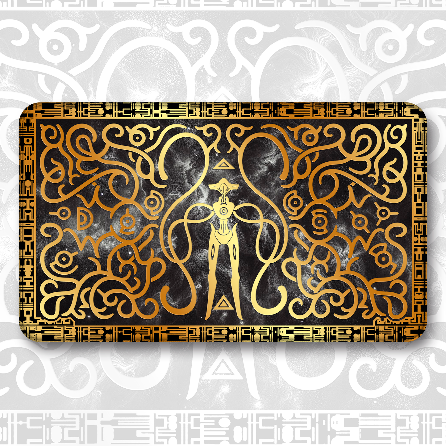 Playmat Black Deoxys Ancient