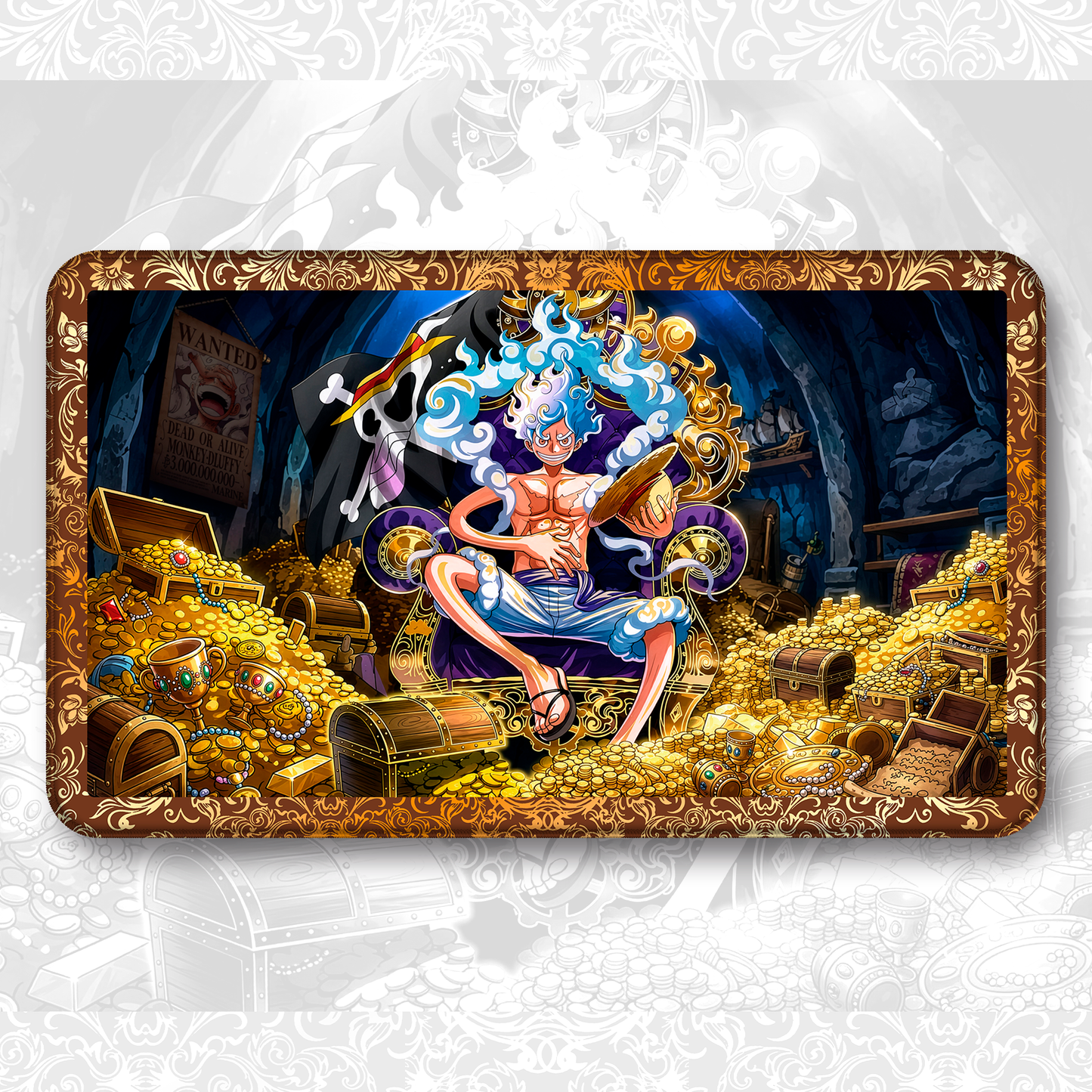 Playmat One piece Luffy Gear 5