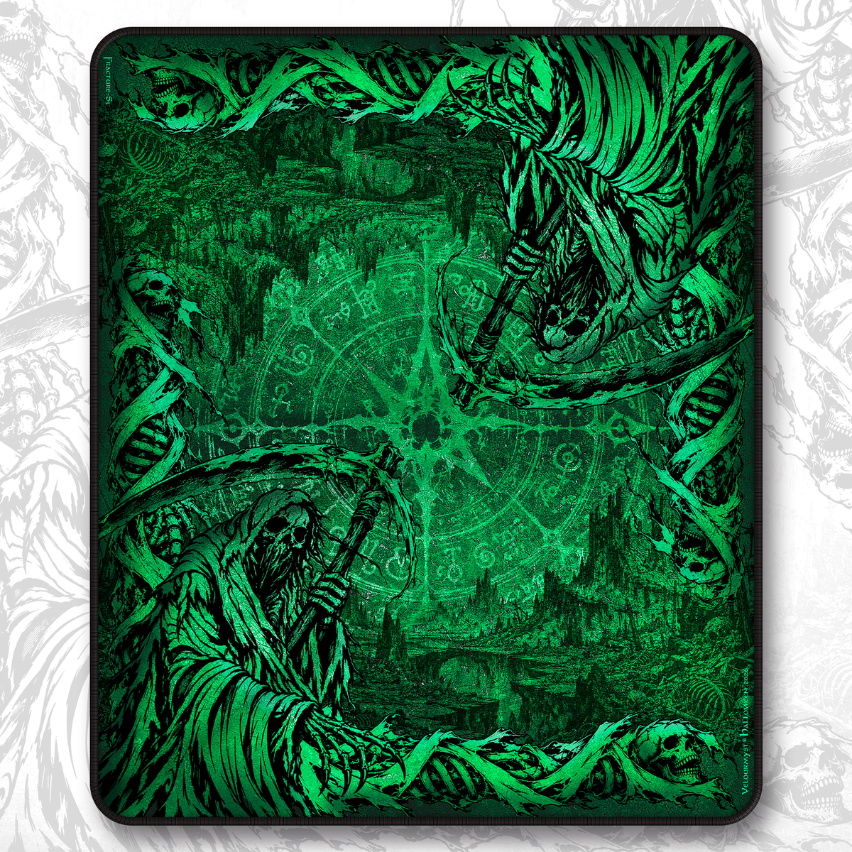 Velourmyst Halloween Reapers 2026 versión Verde, textura Fracture S1