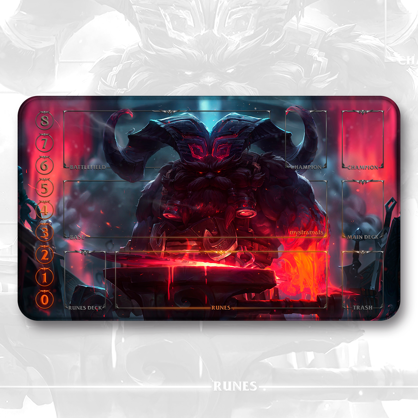 Playmat Riftbound Ornn