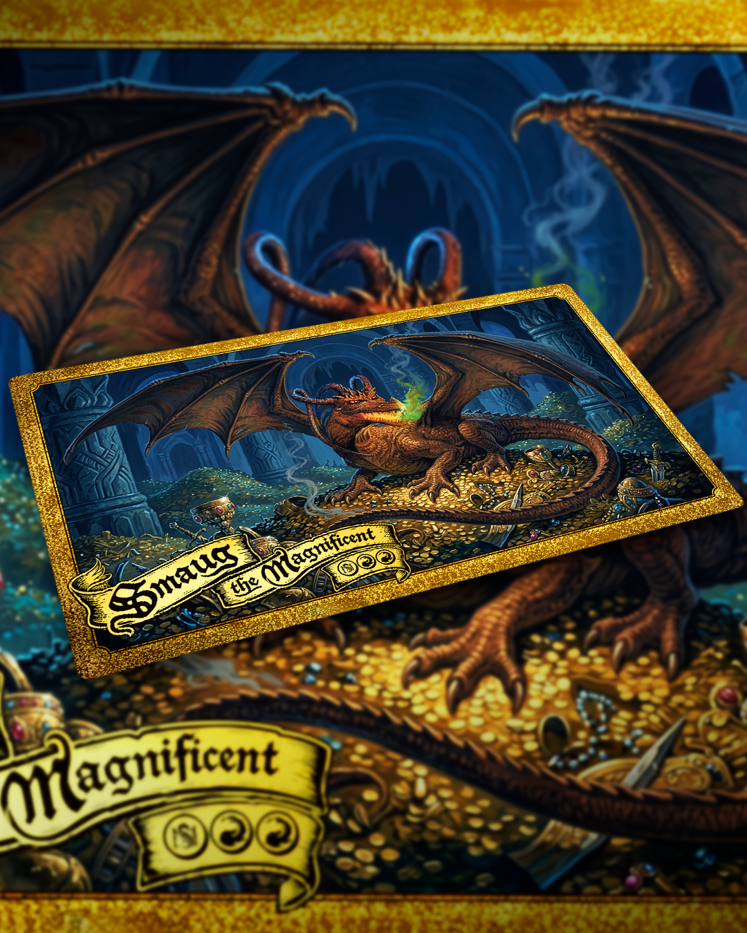 Playmat Smaug Mtg