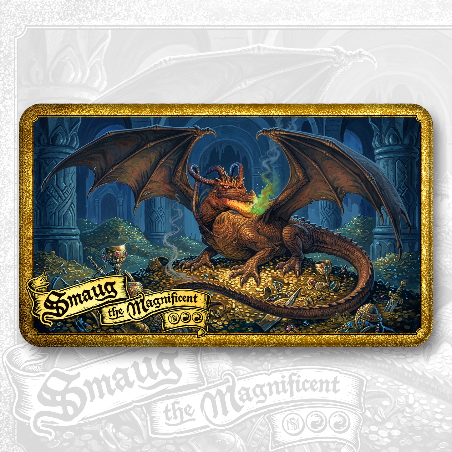 Playmat Smaug Mtg
