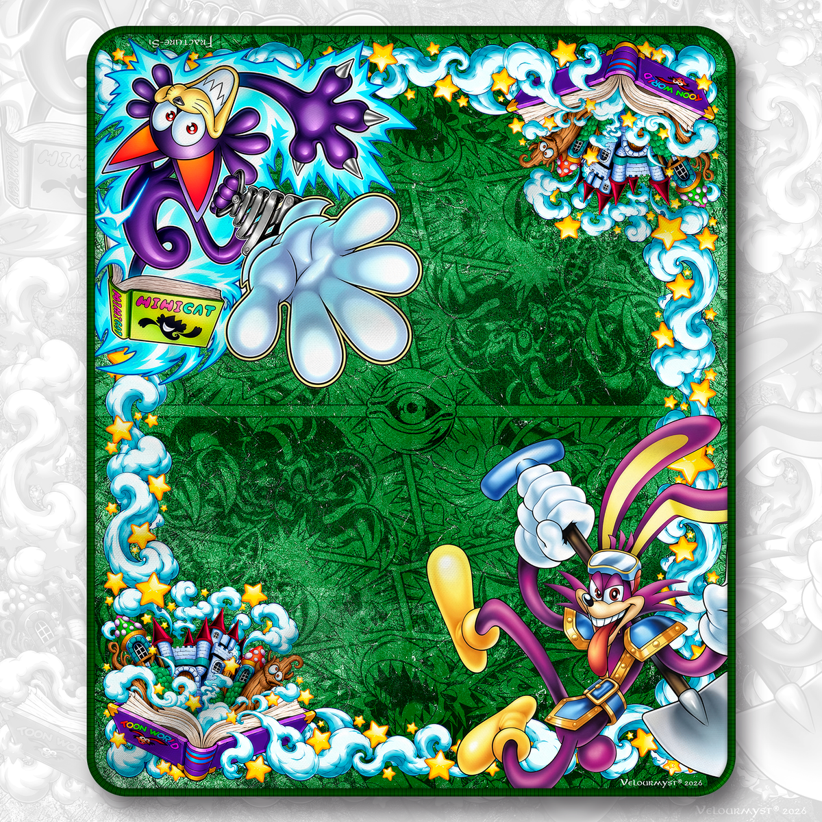Velourmyst Toon World Yu-Gi-Oh! versión Verde