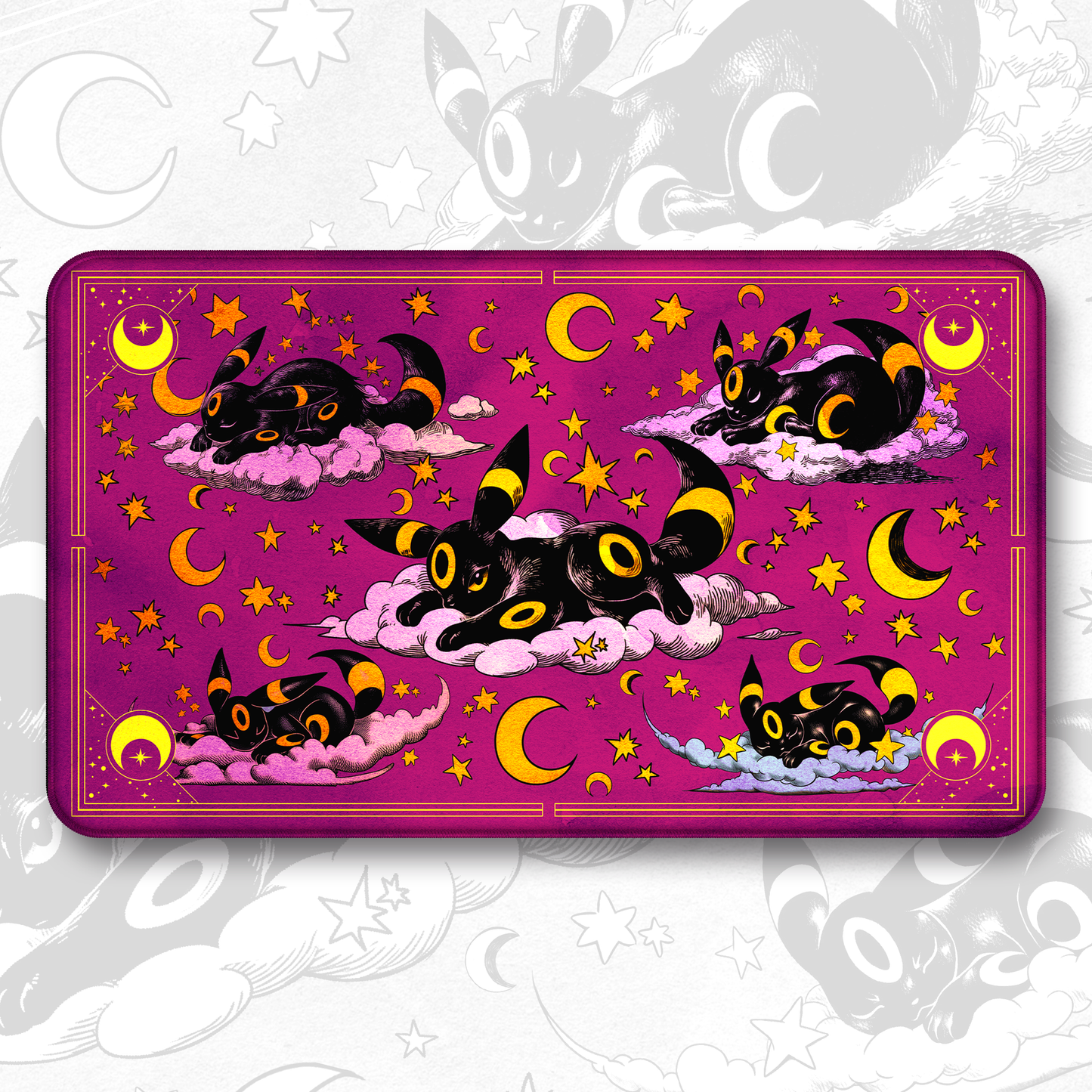 Playmat Purple Umbreon